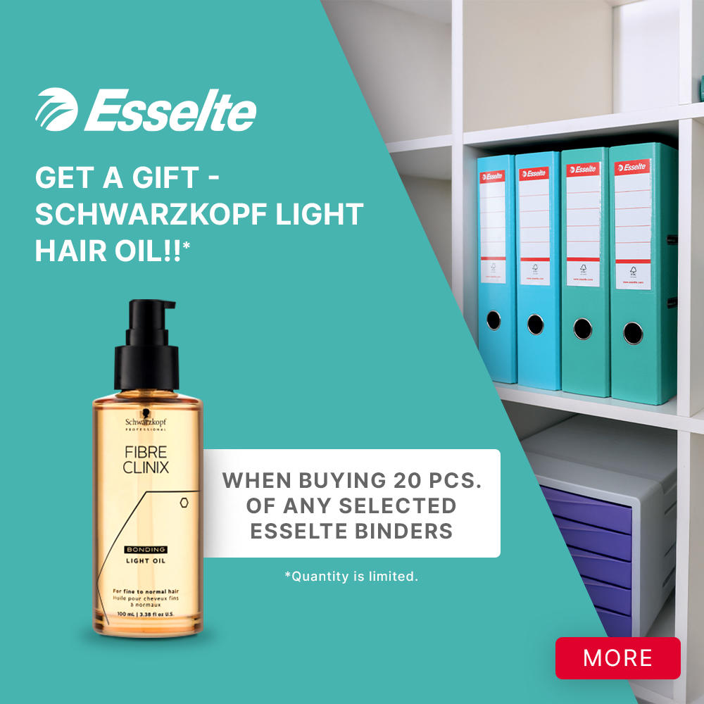 ESSELTE (GIFT oil) Pop up 2025 01 EN